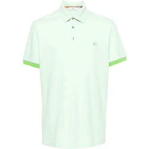 Paisley Print Polo Shirt , male, Sizes: M, L - ETRO - Modalova