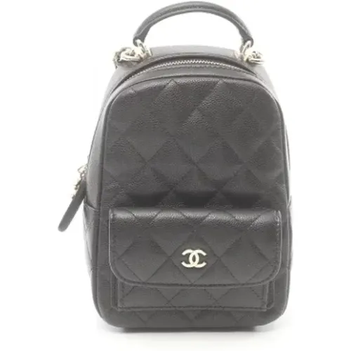 Pre-owned Leather chanel-bags , female, Sizes: ONE SIZE - Chanel Vintage - Modalova