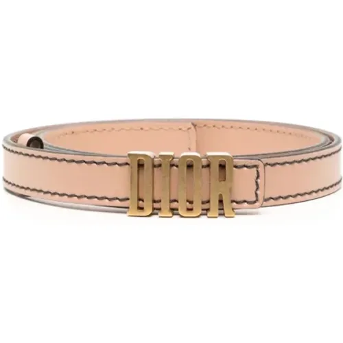 Pre-owned Leather belts , female, Sizes: ONE SIZE - Dior Vintage - Modalova