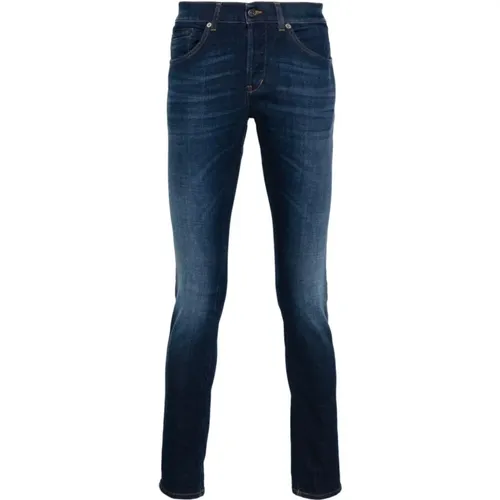 Indigo Skinny Jeans , male, Sizes: W36, W34, W33, W31, W30, W35 - Dondup - Modalova