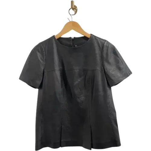 Pre-owned Leather tops , female, Sizes: S - Balenciaga Vintage - Modalova
