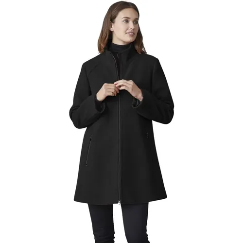 Elegante Marie Swinger Schwarze Jacke , Damen, Größe: 4XL - Junge - Modalova