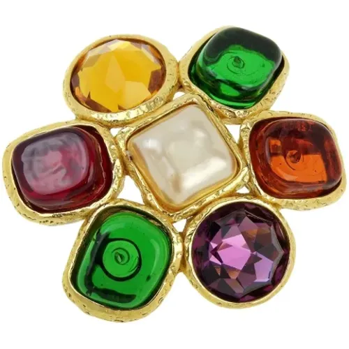 Pre-owned Metal brooches , female, Sizes: ONE SIZE - Chanel Vintage - Modalova