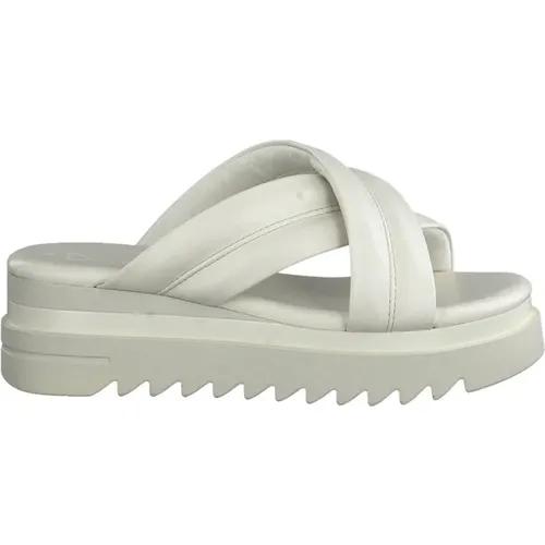 Leisure open slippers , female, Sizes: 8 UK, 7 UK - marco tozzi - Modalova