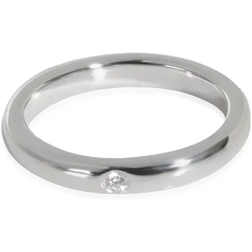 Pre-owned Platinum rings , female, Sizes: ONE SIZE - Tiffany & Co. Pre-owned - Modalova