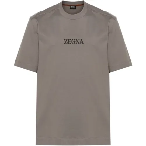 T-Shirts , Herren, Größe: 2XL - Ermenegildo Zegna - Modalova
