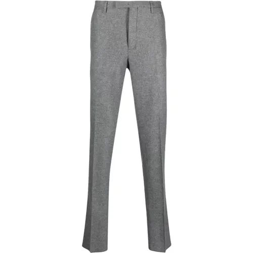 Grey Wool Trousers , male, Sizes: L - Boglioli - Modalova