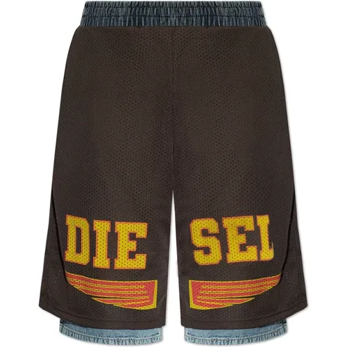 P-Ecky shorts , Herren, Größe: XL - Diesel - Modalova