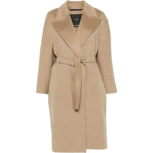 Elegant Beige Cashmere Jacket Coat , female, Sizes: 2XS, XS - Max Mara - Modalova