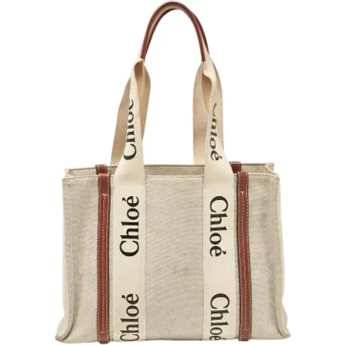 Pre-owned Canvas totes , female, Sizes: ONE SIZE - Chloé Pre-owned - Modalova