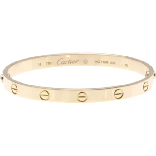 Pre-owned Rose Gold bracelets , female, Sizes: ONE SIZE - Cartier Vintage - Modalova