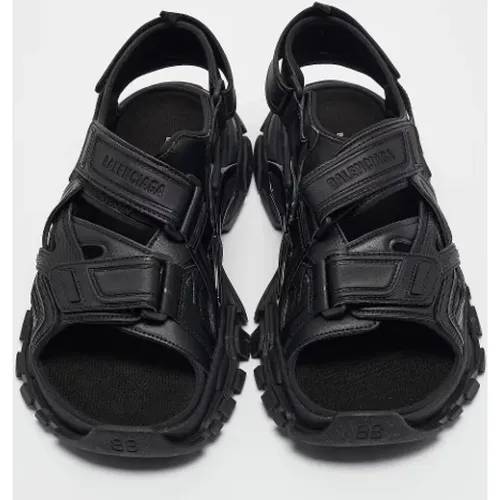 Pre-owned Rubber sandals , male, Sizes: 10 UK - Balenciaga Vintage - Modalova