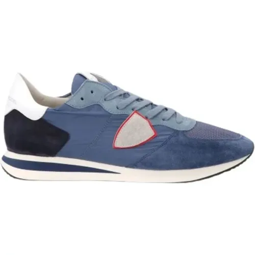 Leder Sneakers Tropez für Herren , Herren, Größe: 40 EU - Philippe Model - Modalova