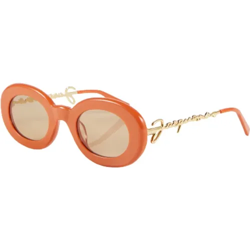 Pralu Sonnenbrille für Frauen - Jacquemus - Modalova