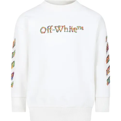 Bunter Logo Sweatshirt Off White - Off White - Modalova