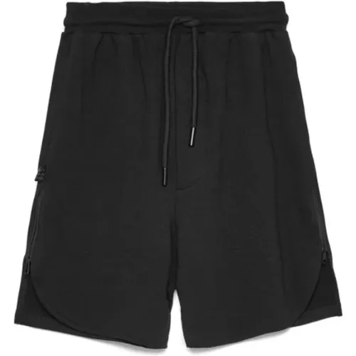 Herren Sweat Bermuda Shorts mit seitlichem Reißverschluss - Gaëlle Paris - Modalova