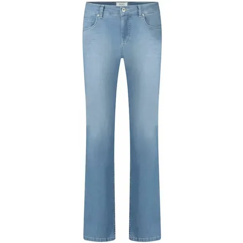 Stylische Gerades Jeans für Frauen , Damen, Größe: M L30 - Angels - Modalova