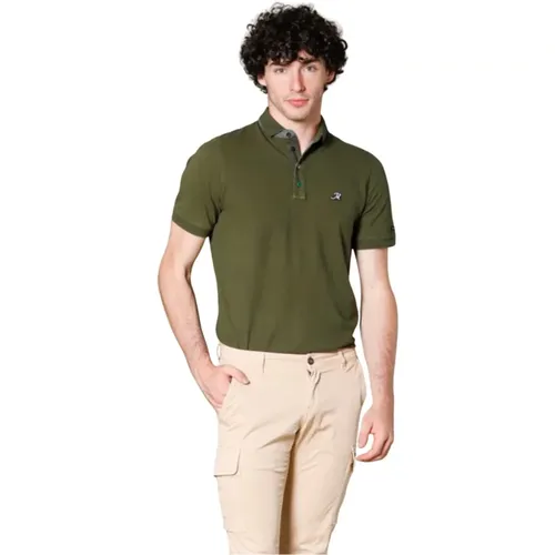 Leopardi Herren Polo in Piquet - Mason's - Modalova