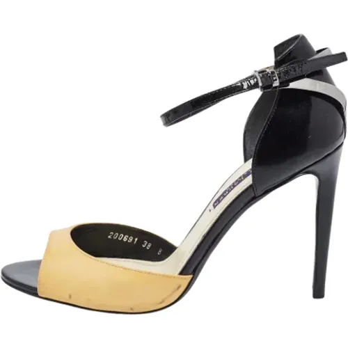 Pre-owned Leather sandals , female, Sizes: 5 UK - Ralph Lauren Pre-owned - Modalova