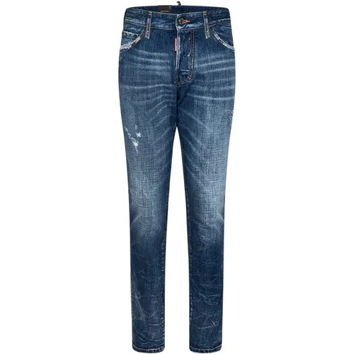 Slim Fit Jeans Aw24 , male, Sizes: 2XL, XL, M, L, S - Dsquared2 - Modalova