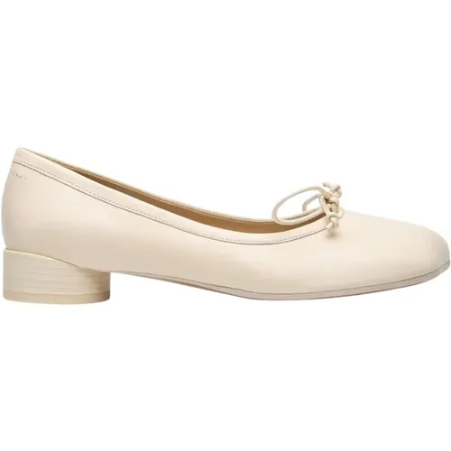 Leder Anatomische Ballerinas , Damen, Größe: 38 EU - MM6 Maison Margiela - Modalova