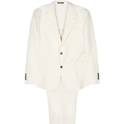 Ivory Anzug für Männer - Emporio Armani - Modalova