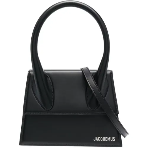 Leather Tote Bag , female, Sizes: ONE SIZE - Jacquemus - Modalova