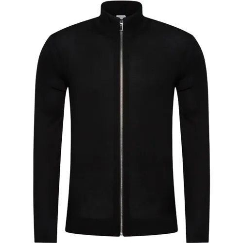 Mens Zip-Up Cardigan , male, Sizes: 2XL, XL - Calvin Klein - Modalova