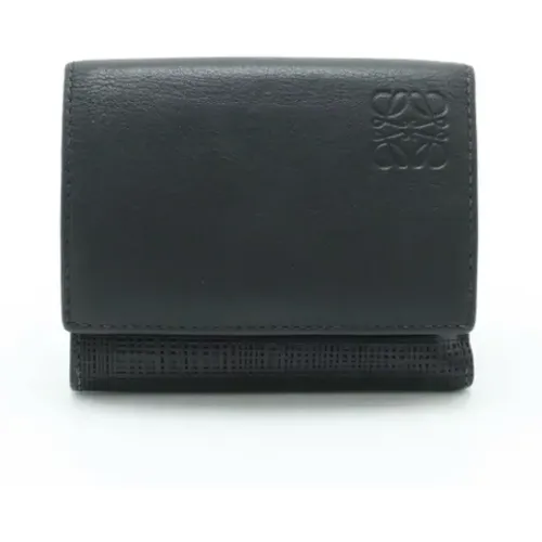 Pre-owned Leather wallets , female, Sizes: ONE SIZE - Loewe Pre-owned - Modalova