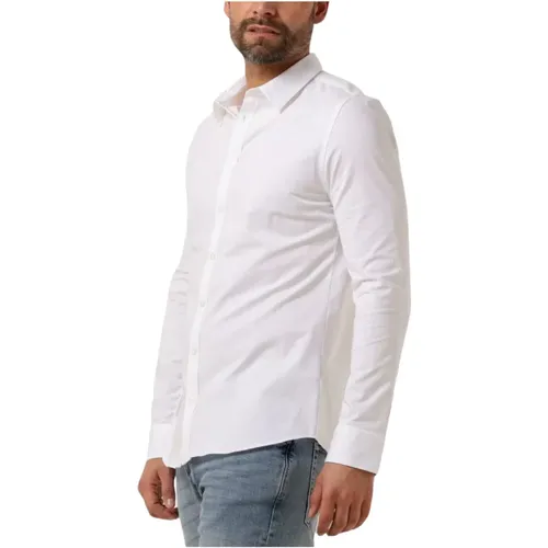 Casual Jersey Basis Hemd , Herren, Größe: M - Pure Path - Modalova