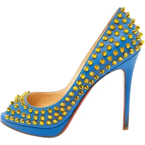 Pre-owned Leder Heels , Damen, Größe: 37 1/2 EU - Christian Louboutin Pre-owned - Modalova