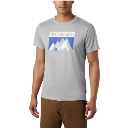 Herren T-Shirt , Herren, Größe: XL - Columbia - Modalova