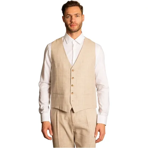 Broken-Suit Vest , Herren, Größe: L - CINQUE - Modalova