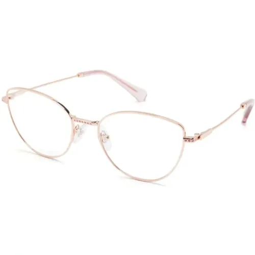 Rosa Optische Brille für den Alltag , Damen, Größe: 54 MM - Swarovski - Modalova
