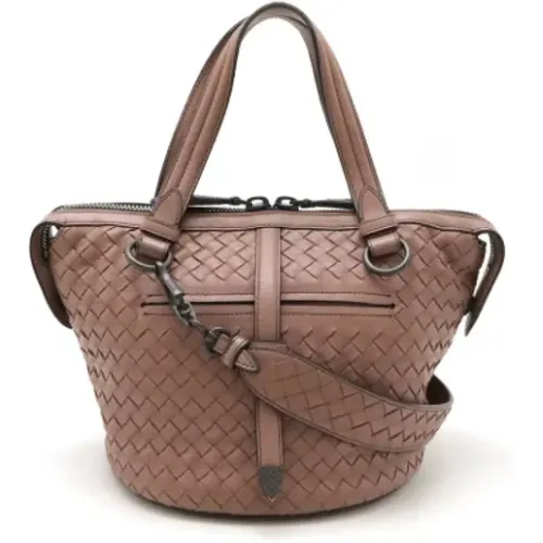 Pre-owned Leather handbags , female, Sizes: ONE SIZE - Bottega Veneta Vintage - Modalova