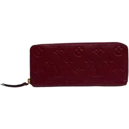 Pre-owned Leather wallets , female, Sizes: ONE SIZE - Louis Vuitton Vintage - Modalova