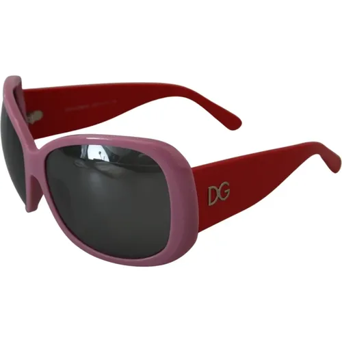 Chic Oversized UV-Protection Sunglasses , female, Sizes: ONE SIZE - Dolce & Gabbana - Modalova