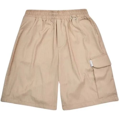 Beige Casual Shorts Family First - Family First - Modalova