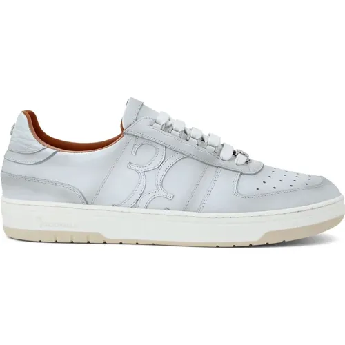 Weiße Ledersneakers Casual Trainer - Billionaire - Modalova