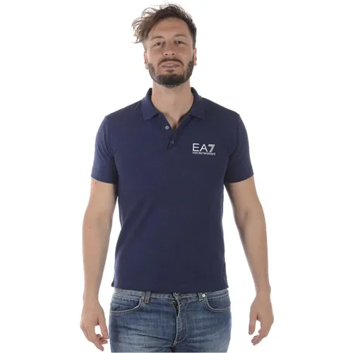 Polo Shirts , Herren, Größe: 2XL - Emporio Armani EA7 - Modalova