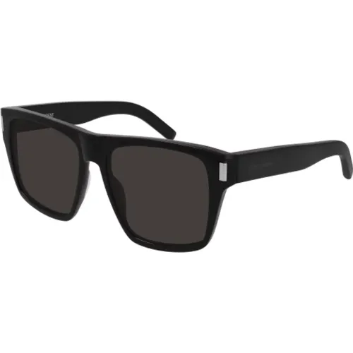 Schwarze Sonnenbrille für Damen - Stilvoll und hochwertig , Damen, Größe: 56 MM - Saint Laurent - Modalova
