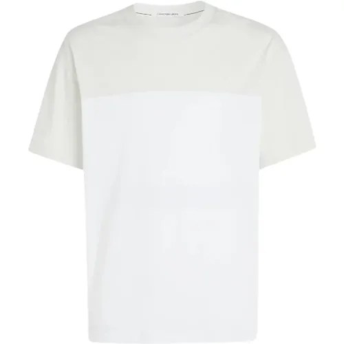 Modernes Colorblock T-Shirt - Calvin Klein - Modalova