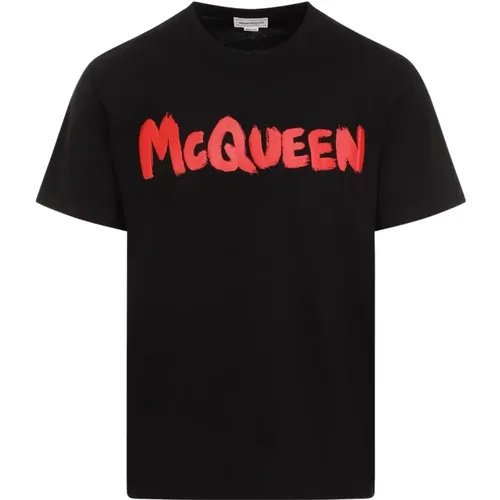 Red T-Shirt 0512 , male, Sizes: XL, L, M, S - alexander mcqueen - Modalova