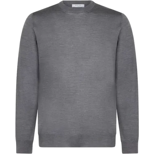 Reiner Virgin Wool Crewneck Sweater , Herren, Größe: XL - Boglioli - Modalova