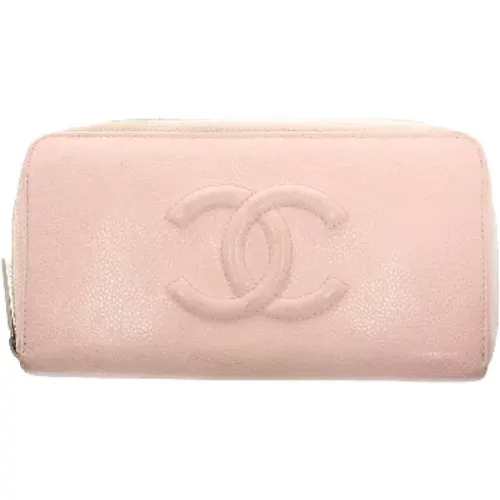 Pre-owned Leather wallets , female, Sizes: ONE SIZE - Chanel Vintage - Modalova