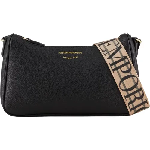 Damen Baguette Schultertasche , Damen, Größe: ONE Size - Emporio Armani - Modalova