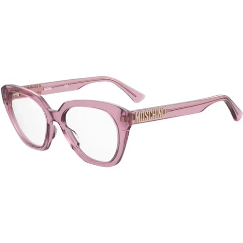 Fuchsia Stilvolle Brille für Frauen , Damen, Größe: 51 MM - Moschino - Modalova