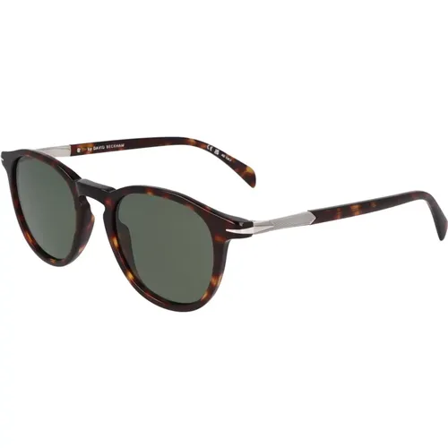 Retro Oval Sunglasses Collection , unisex, Sizes: ONE SIZE - Eyewear by David Beckham - Modalova