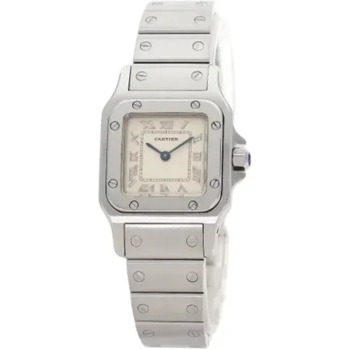 Pre-owned Glass watches , female, Sizes: ONE SIZE - Cartier Vintage - Modalova