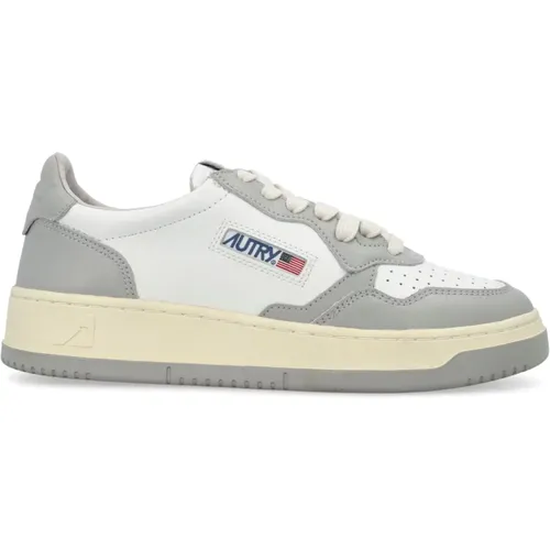 Womens Shoes Sneakers White/grey Ss24 , female, Sizes: 7 UK - Autry - Modalova
